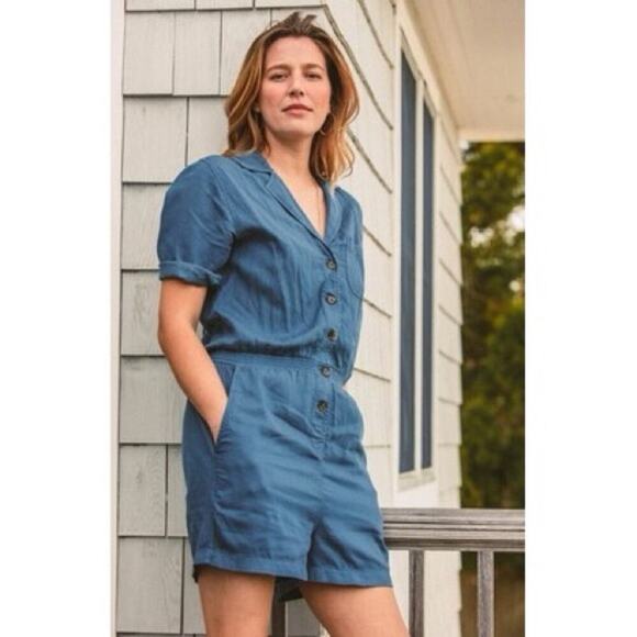 Faherty Arlie Romper Sz XXL - Picture 9 of 9